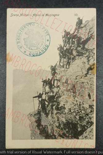 Cartolina militare - cartolina, 4°