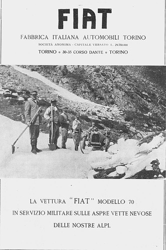 Pubblicita 1916 auto fiat - pubblicita',