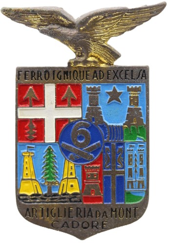 Distintivo artiglieria - distintivo,