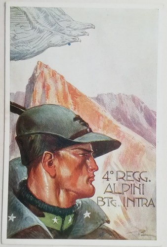 Cartolina reggimento alpini - 4,