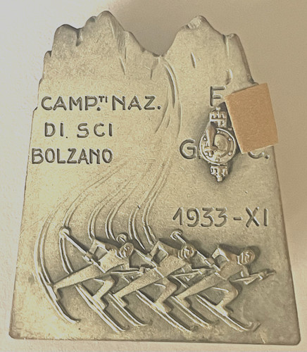 Distintivo fgc campionati sci - distintivo,