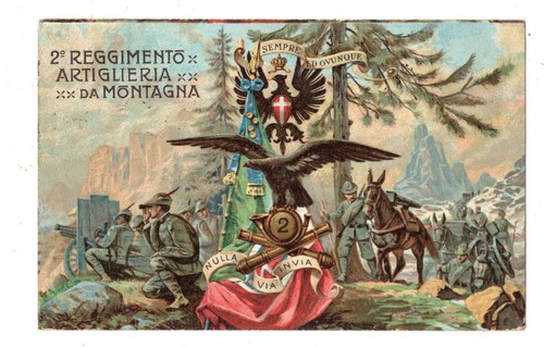 Cartolina militare - cartolina, 2°