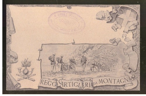 Cartolina militare reggimento - cartolina,