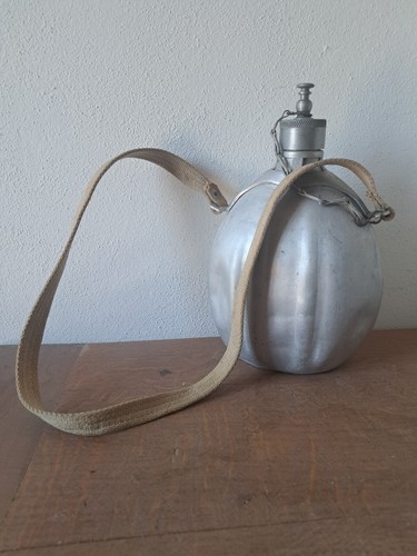 Borraccia militare alluminio - borraccia,